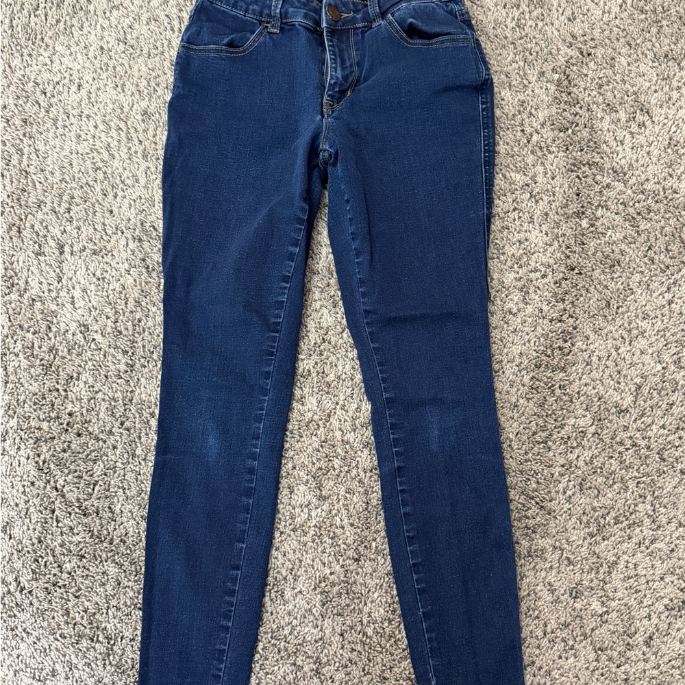 Maurices Dark Blue Skinny Jeans